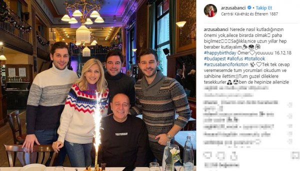 Sabancı Ailesi Budapeşte'ye gitti