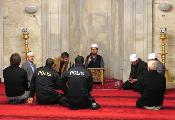 a Şehit emniyet müdürü için mevlit