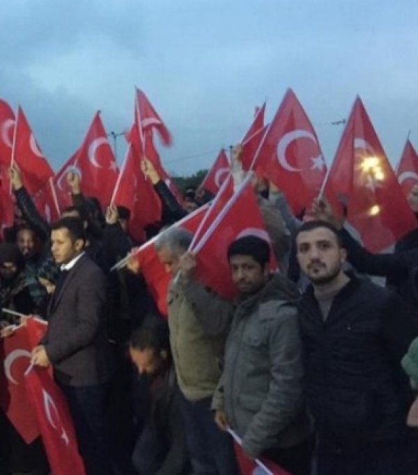 Suriye sınırında askeri harekata destek