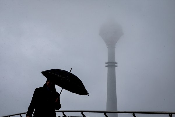 Kar, İstanbul'a uğradı gitti