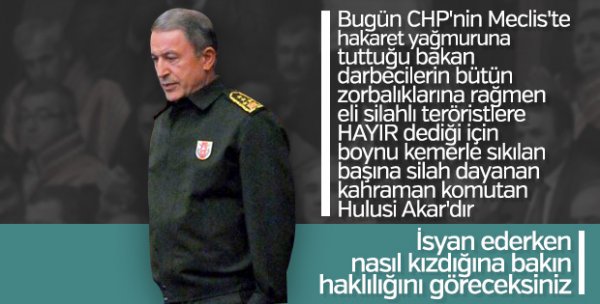 Bakan Akar: Yerin dibine de saklansalar gömülecekler