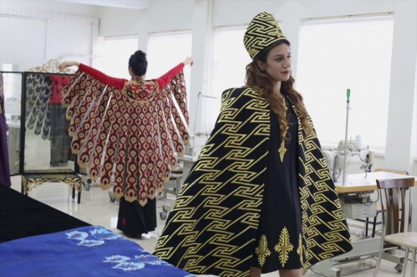 a Diyarbakır'ın figürleri modaya ilham oldu