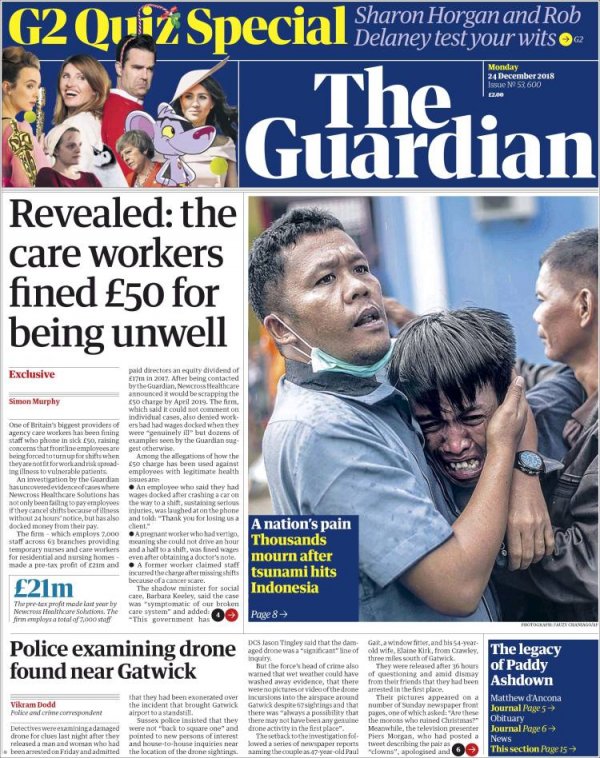 Ensonhaber derledi: Dünya manşetlerinde bugün