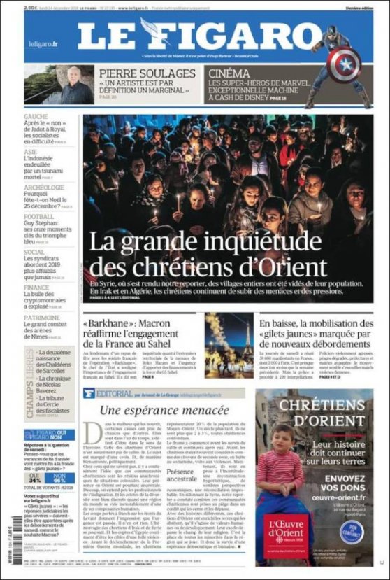 Ensonhaber derledi: Dünya manşetlerinde bugün