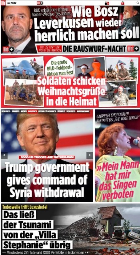 Ensonhaber derledi: Dünya manşetlerinde bugün