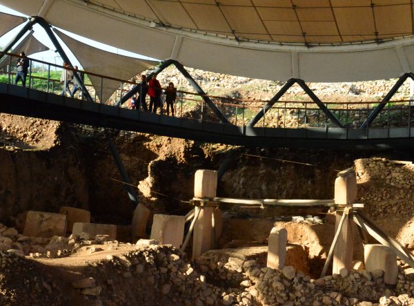 a Şanlıurfa turizminde Göbeklitepe sevinci