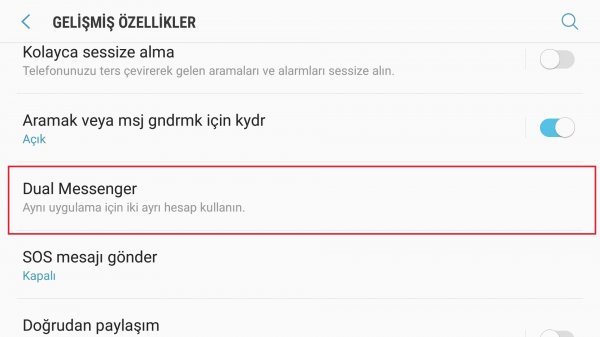 Samsung telefonlarda iki WhatsApp hesabı kullanma