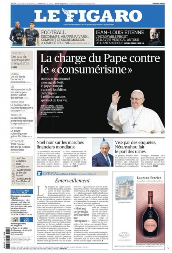 Ensonhaber derledi: Dünya manşetlerinde bugün