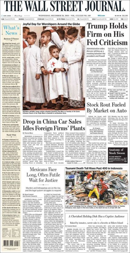 Ensonhaber derledi: Dünya manşetlerinde bugün