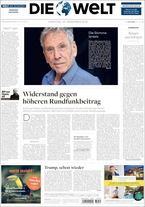 Dünya manşetlerinde hafta sonu