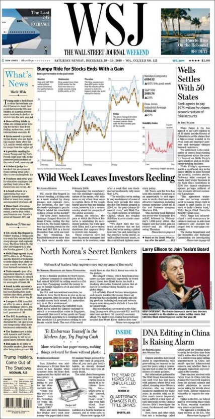 Dünya manşetlerinde hafta sonu