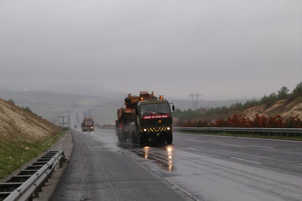 Suriye sınırında askeri hareketlilik