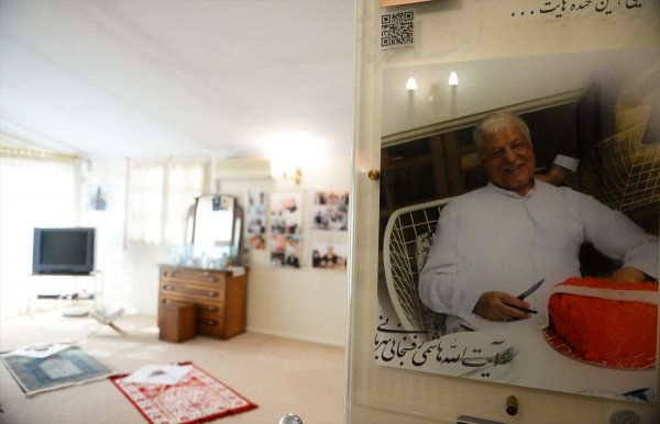 a Rafsancani Müze Evi'ndeki balmumu heykeller