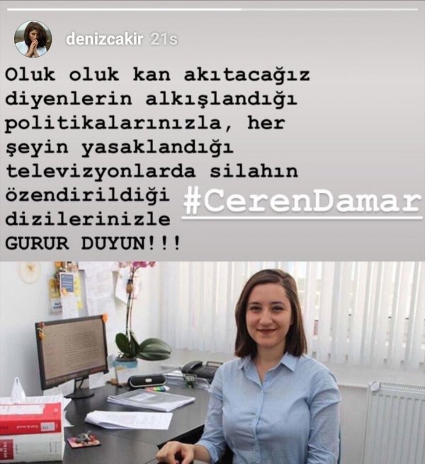 Deniz Çakır başörtülülere hakaret etti iddiası
