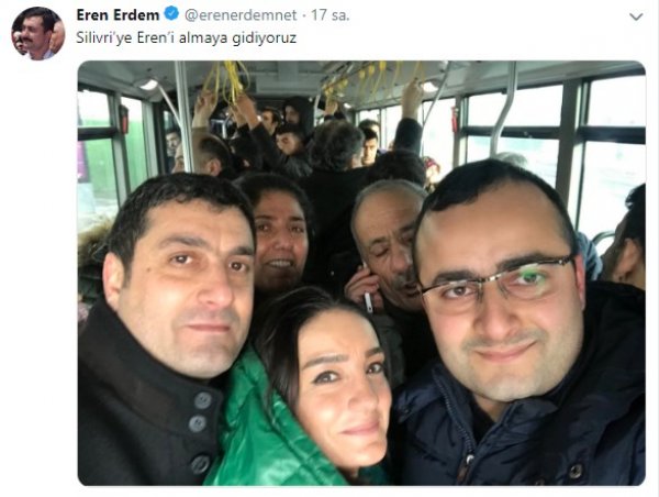 Eren Erdem'in tahliye kararı bozuldu