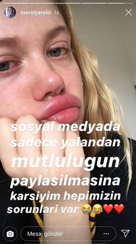 Serel Yereli ağladı