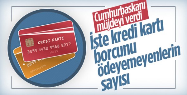 Kredi kartı borçlularına verilecek kredinin faiz oranları