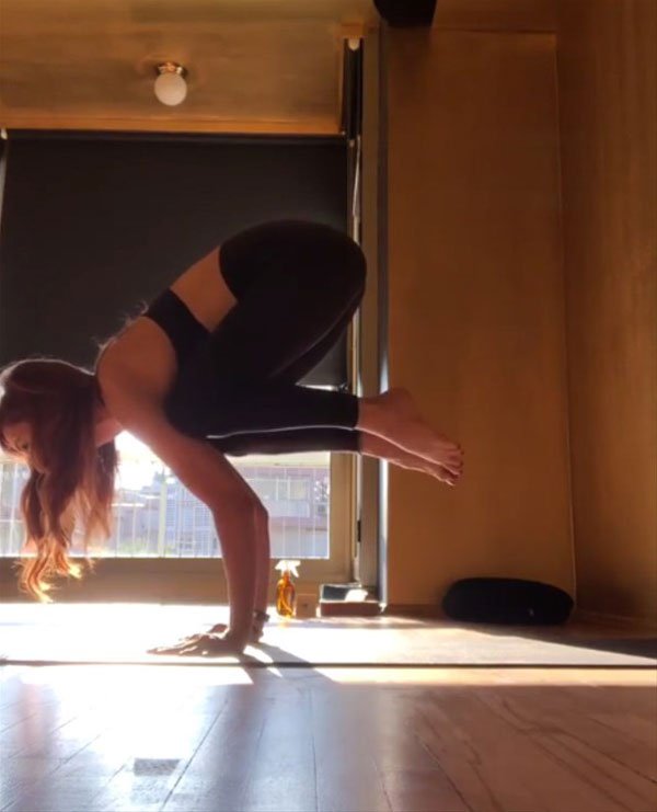 Mine Tugay yogaya başladı