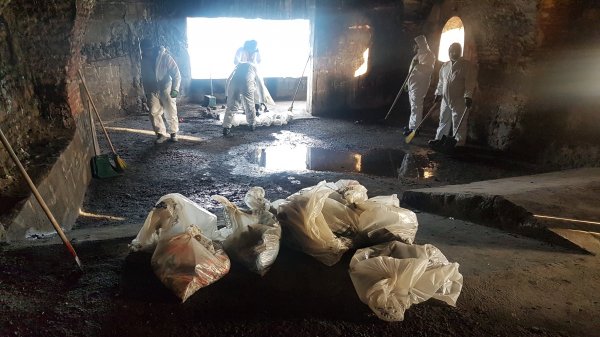 i Tarihi Garipçe Kalesi temizlendi