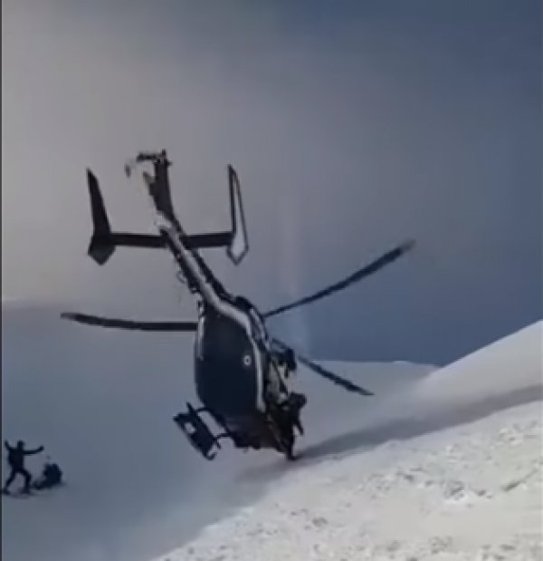 Alpler'de sıra dışı kurtarma operasyonu