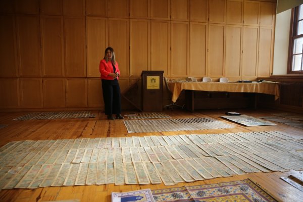 Asırlık halı desenleri hafızalardan silinmeyecek