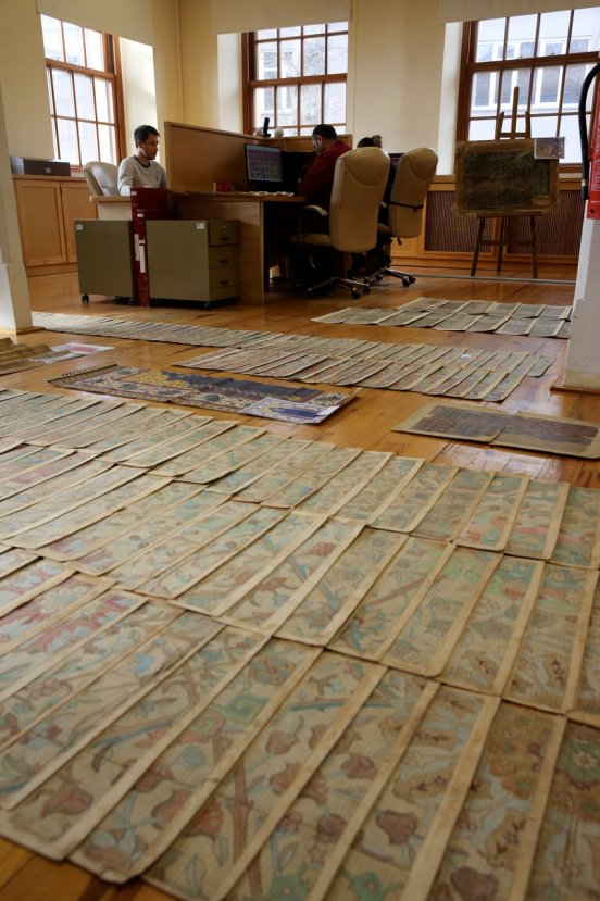 Asırlık halı desenleri hafızalardan silinmeyecek