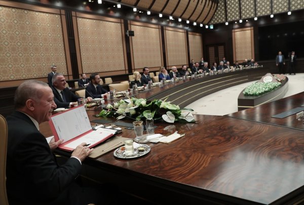 a Cumhurbaşkanı, sinema sektörü temsilcilerini kabul etti