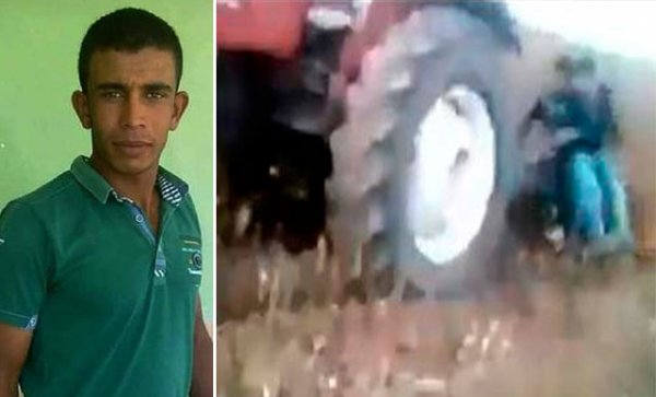 d Eğlenmek isterken traktörün altında kaldı