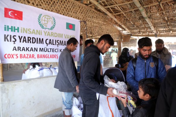 Türkiye’den Arakanlılara kış yardımı