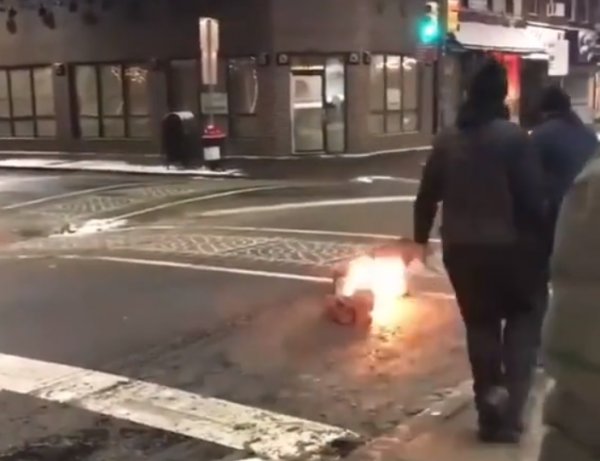 ABD'de polisin elektroşokla vurduğu adam