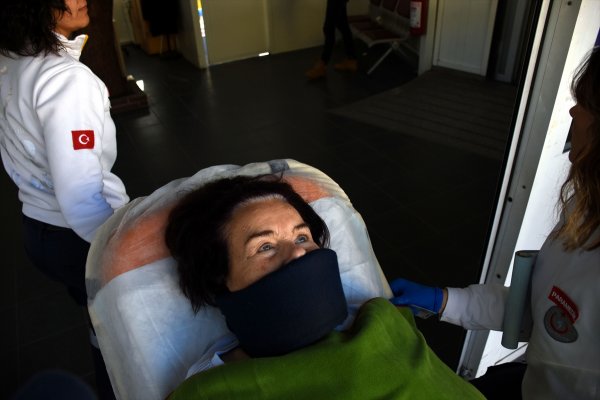 Fatma Girik hastaneye kaldırıldı