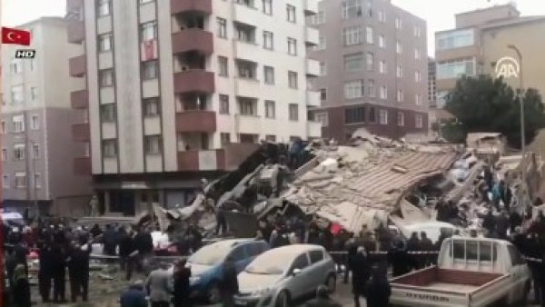 Kartal'da çöken binadaki tüm daireler doluydu