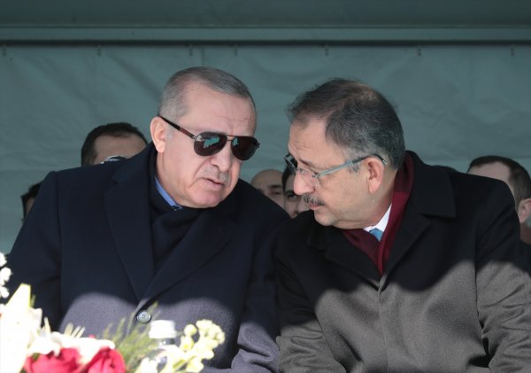 a Ankara'da Recep Tayyip Erdoğan coşkusu