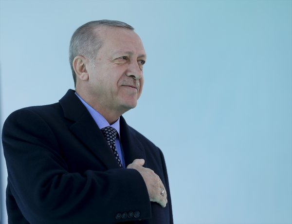 a Ankara'da Recep Tayyip Erdoğan coşkusu