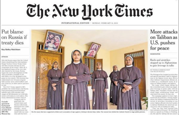 Dünya manşetlerinde yeni hafta