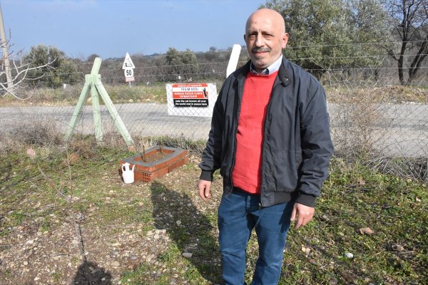 a Kedi Yeşim için mezar yaptırdı