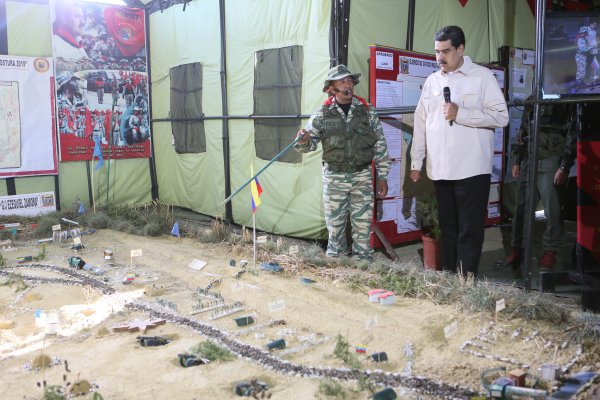 r Maduro, Venezuela ordusunun tatbikatında