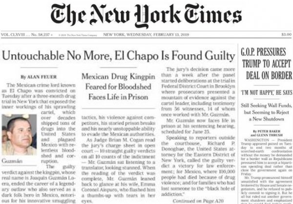 Dünya basınından ana başlıklar