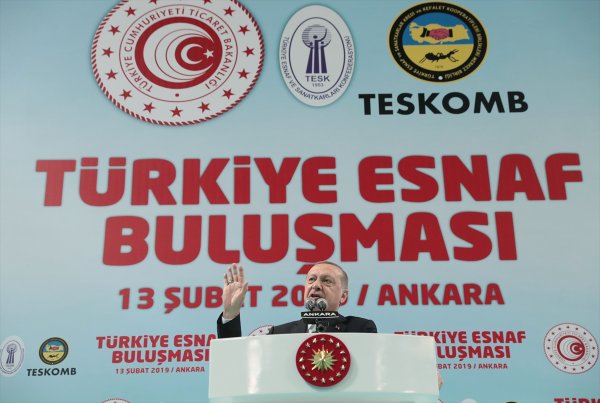 Erdoğan: Amacımız esnafa rakip olmak değil