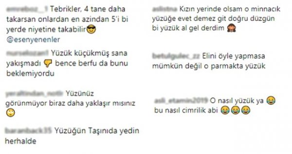 Eser Yenenler sevgilisine evlilik teklif etti