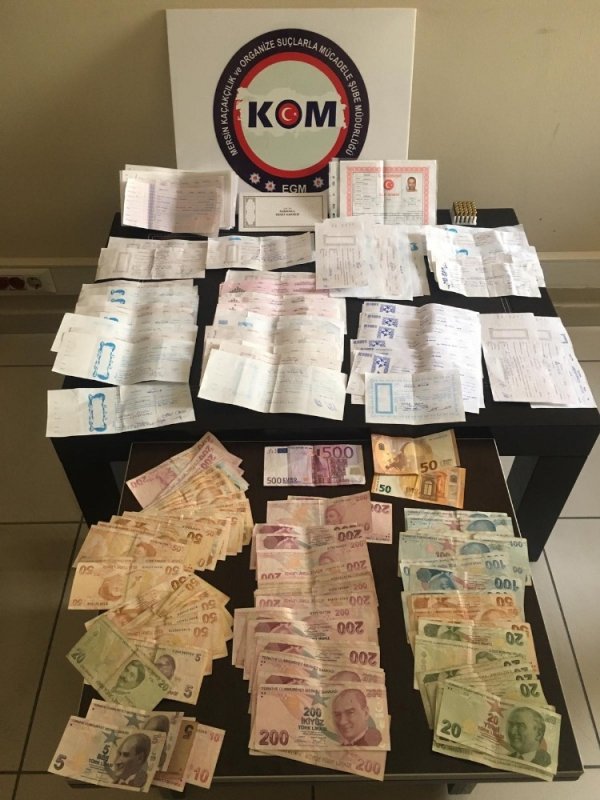 i Mersin’de tefecilere operasyon