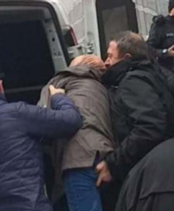 Sakarya Caddesi'ndeki gözaltının görüntüleri