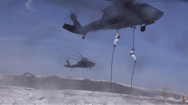 TSK'nin kış tatbikatı sürüyor