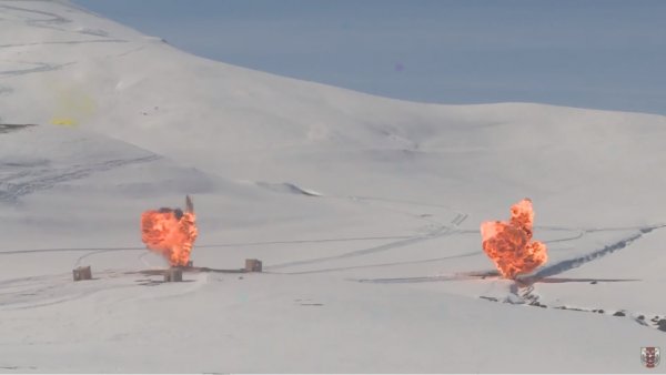 TSK'nin kış tatbikatı sürüyor