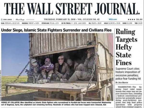 Dünya gazetelerinde günün başlıkları