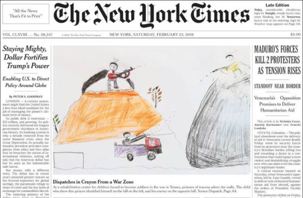 Dünya manşetlerinde hafta sonu