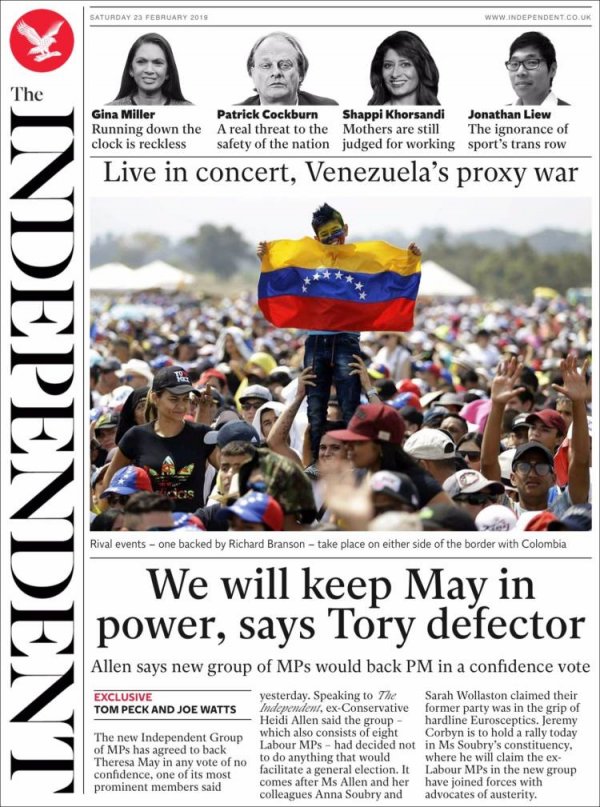 Dünya manşetlerinde hafta sonu