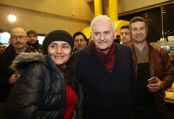 Binali Yıldırım, Sarıyer'de
