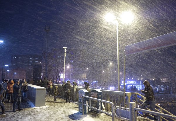 Beylikdüzü’nde kar etkisini gösterdi