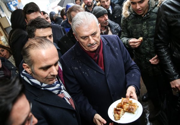 Binali Yıldırım, Sarıyer'de